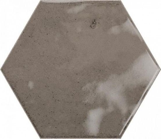 Керамическая плитка Ribesalbes HOPE Hex Espresso Glossy 15х17,3см