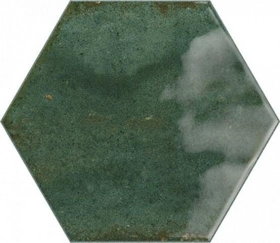 Керамическая плитка Ribesalbes HOPE Hex Olive Glossy 15х17,3см