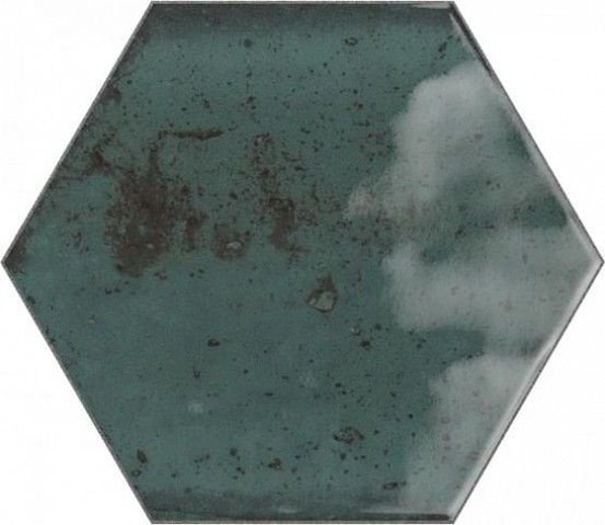 Керамическая плитка Ribesalbes HOPE Hex Blue Glossy 15х17,3см