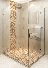 Стеклянная мозаика Vidrepur ANTISLIP Antid 506 на сетке 31,7х31,7см
