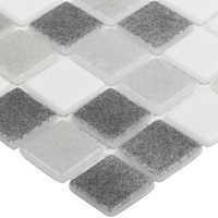 Стеклянная мозаика Vidrepur ANTISLIP Antid 100 514 515 на сетке 31,7х31,7см