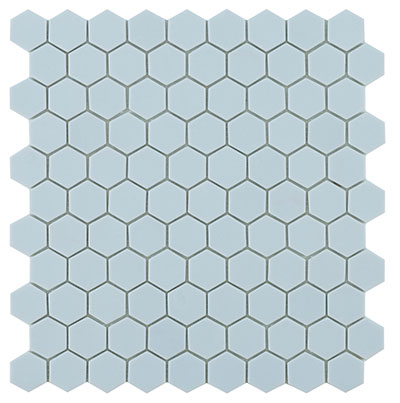 Стеклянная мозаика Vidrepur HEXAGON  Nordic 925 на сетке 30,7х31,7см