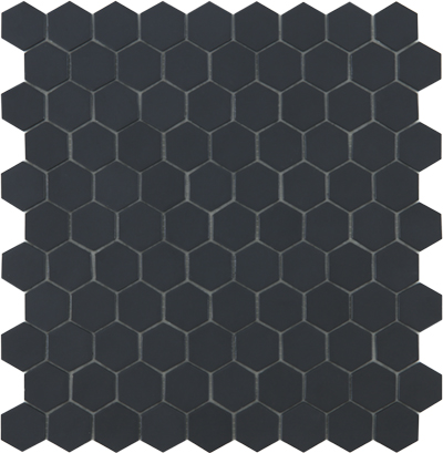 Стеклянная мозаика Vidrepur HEXAGON  Nordic 903 на сетке 30,7х31,7см