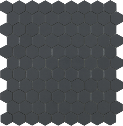 Стеклянная мозаика Vidrepur HEXAGON  Nordic 908 на сетке 30,7х31,7см