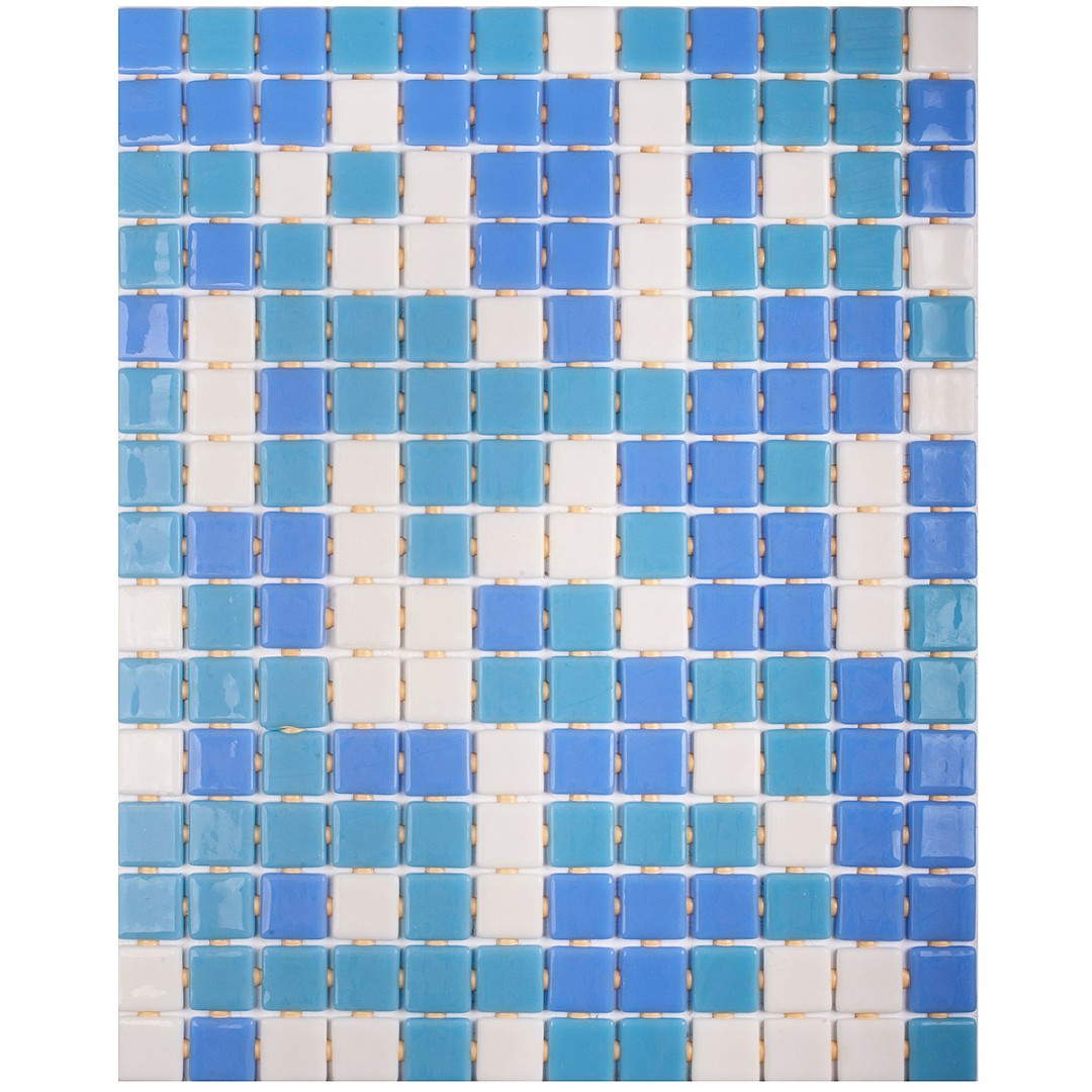 Стеклянная мозаика Vidrepur MIXED DOT 100 102 106 на сцепке 31,7х39,6см