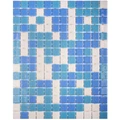 Стеклянная мозаика Vidrepur MIXED DOT 100 102 106 на сцепке 31,7х39,6см