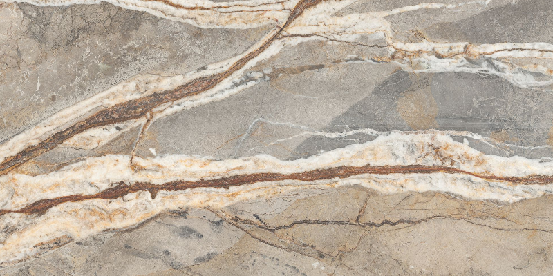 Керамогранит полированный Ceramic Skin MARBLE Foresta 120х280см (толщина 6мм)