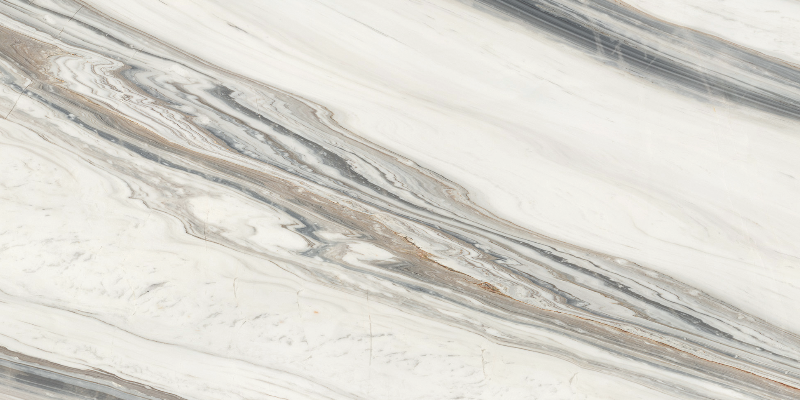 Керамогранит матовый Ceramic Skin MARBLE Fusion White 120х280см (толщина 6мм)