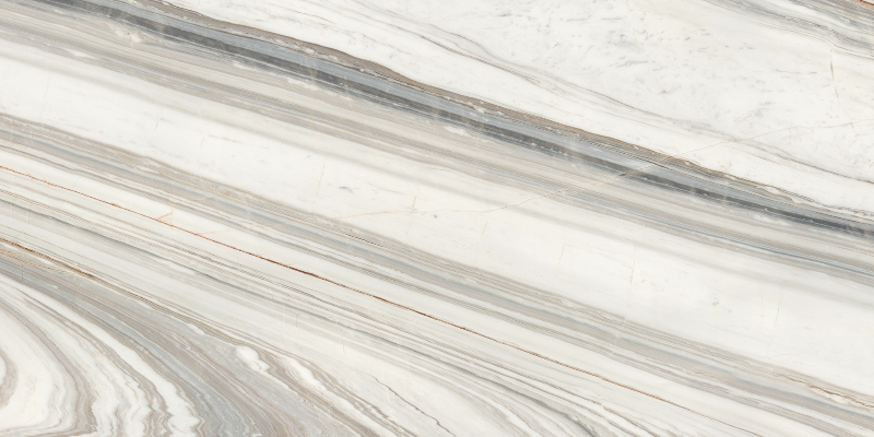 Керамогранит полированный Ceramic Skin MARBLE Fusion White 120х280см (толщина 6мм)