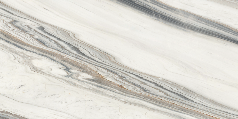 Керамогранит полированный Ceramic Skin MARBLE Fusion White 160х320см (толщина 6мм)