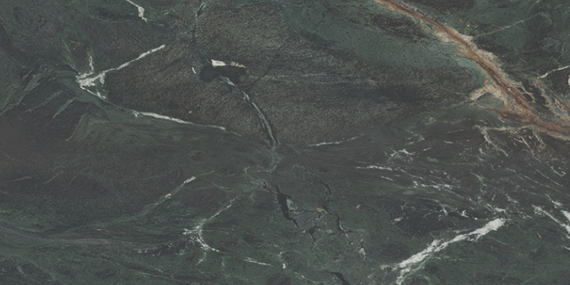 Керамогранит полированный Ceramic Skin MARBLE Verde Alpi 120х280см (толщина 6мм)