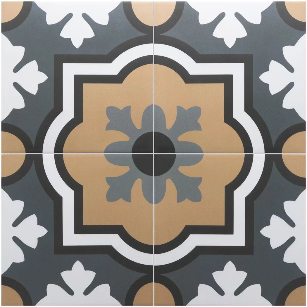 Керамогранит 30732 EQUIPE RIVOLI Monaco Gris 20x20см