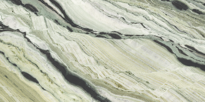 Керамогранит матовый Ceramic Skin MARBLE Montagnia Jade 120х280см (толщина 6мм)