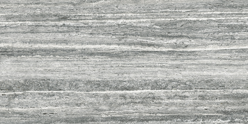 Керамогранит матовый  Ceramic Skin STONE Travertino Titanium 160х320см (толщина 6мм)