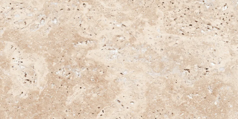Ступень угловая правая лофт Albottega ТРАВЕРТИН Tivoli Beige 330х600х20мм