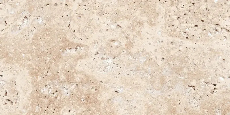 Ступень угловая левая завальцованная Albottega ТРАВЕРТИН Tivoli Beige 330х600х20мм