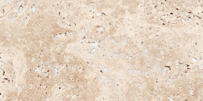 Ступень угловая правая завальцованная Albottega ТРАВЕРТИН Tivoli Beige 330х900х20мм