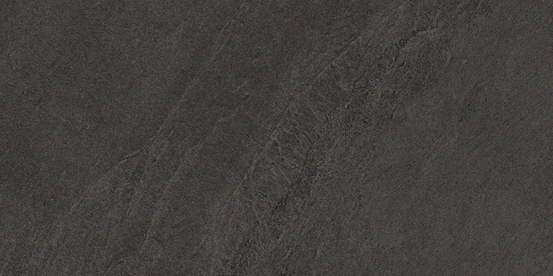 Ступень угловая правая завальцованная Albottega НАТУРАЛЬНЫЙ КАМЕНЬ X-Rock Black 330х900х20мм
