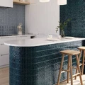 Керамическая плитка  Absolut Keramika STICKS Black Brillo 20х20см