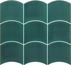 Керамическая плитка Equipe WAVE Teal Grassy 12х12см