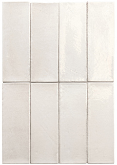 Керамическая плитка Equipe MIYAKO White Gloss 5х15см