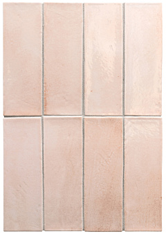 Керамическая плитка Equipe MIYAKO Cyrstal Pink Gloss 5х15см