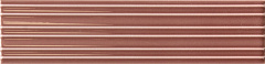 Керамическая плитка Equipe LUMINA Rivia Roan Rouge Glossy 6х24,6см
