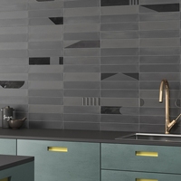 Керамогранит Equipe WADI Noir 6х30см