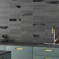 Керамогранит Equipe WADI Noir 6х30см