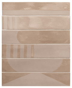 Керамогранит Equipe WADI Decor Taupe 6х30см