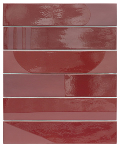 Керамогранит Equipe WADI Decor Garnet 6х30см