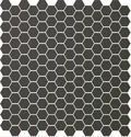 Метлахская мозаика на сетке hex.2,5 E1 Charcoal ANT 28,1х29,5см (чип 2,5х2,9см)