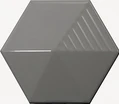 Керамическая плитка  Equipe MAGICAL 3 Dark Grey Umbrella 10,7х12,4см