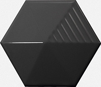 Керамическая плитка  Equipe MAGICAL 3 Black  Umbrella 10,7х12,4см