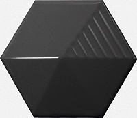 Керамическая плитка  Equipe MAGICAL 3 Black  Umbrella 10,7х12,4см