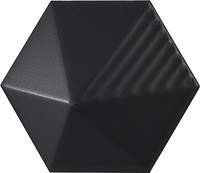 Керамическая плитка  Equipe MAGICAL 3 Black Matt Umbrella 10,7х12,4см