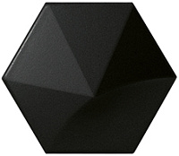 Керамическая плитка  Equipe MAGICAL 3 Oberland Black Matt 10,8х12,4см