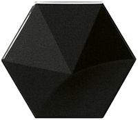 Керамическая плитка  Equipe MAGICAL 3 Oberland Black 10,8х12,4см