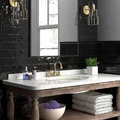 Керамическая плитка Equipe COTTAGE Black 7,5х30см