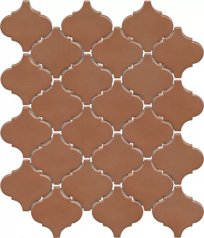 Керамическая плитка Kerama Marazzi АРАБЕСКИ МАРОККО KM2630M0020N коричневый глянцевый 26x30см