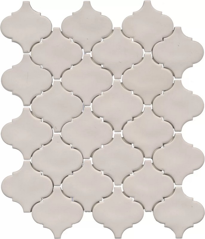 Керамическая плитка Kerama Marazzi АРАБЕСКИ МАРОККО KM2630M0041N серый светлый матовый 26x30см