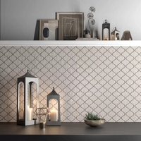 Керамическая плитка Kerama Marazzi АРАБЕСКИ МАРОККО KM2630M0041N серый светлый матовый 26x30см