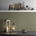 Керамическая плитка Kerama Marazzi АРАБЕСКИ МАРОККО KM2630M0051N зелёный матовый 26x30см