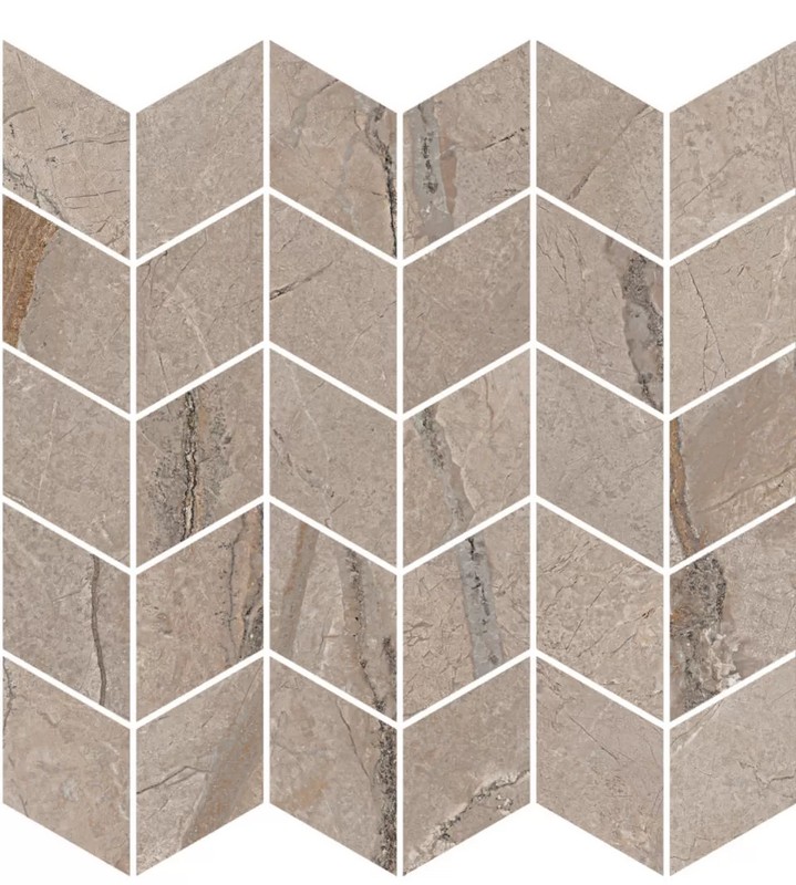 Керамическая мозаика Kerama Marazzi ИФРАН KMD2MSM014BR мозаичный бежевый светлый глянцевый обрезной 30x31,2см