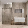 Керамический бордюр Kerama Marazzi ИФРАН KMB3STA010BR бежевый светлый глянцевый обрезной 14,5x60см