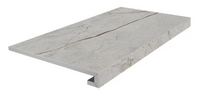 Фронтальная ступень Kerama Marazzi ИФРАН KM6060G0061RGCF серый светлый матовый обрезной 33x60см