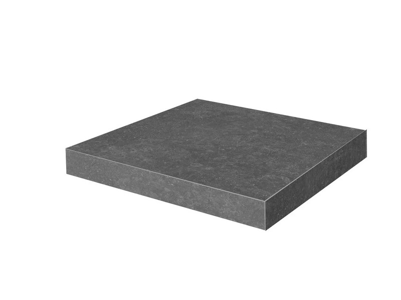Ступень угловая Kerama Marazzi КАСАБЛАНКА KM6012G0141RGCA клееная HP антрацит матовый обрезной 33x33см