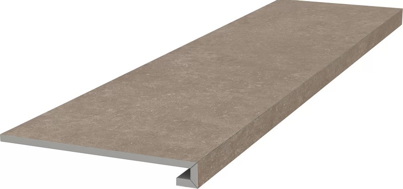 Фронтальная ступень Kerama Marazzi КАСАБЛАНКА KM6012G0181RGCF клееная HP бежевый матовый обрезной 33х119,5см