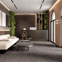 Керамогранит Kerama Marazzi МЕНАРА KM2016G0051R серый тёмный матовый обрезной 20х160см