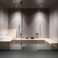 Керамогранитная мозаика Kerama Marazzi ТЕМАРИ KMD2MSM009MN мозаичный микс серый матовый декор 29,8х29,8см